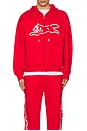 view 4 of 4 Haymaker Full Zip Hoodie in Racing Red