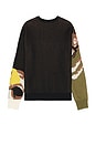 view 2 of 4 Race Sweater in Black