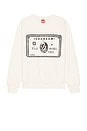 view 1 of 4 Card Sweatshirt in Antique White