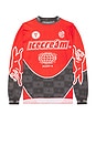 view 1 of 4 Worldwide Moto Jersey in Fiery Red