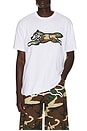 view 1 of 4 CAMISETA CAMO DOG in White