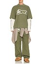 view 4 of 4 Bones Long Sleeve Tee in Four Leaf Clover