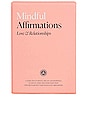 view 1 of 4 MINDFUL AFFIRMATIONS カード in Pink