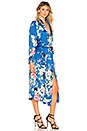 view 2 of 3 ROBE THE DRAPER in Chinoiserie Blue Bird