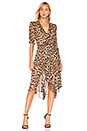 view 1 of 3 The Cha Cha Wrap Dress in Leopard