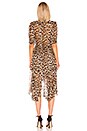 view 3 of 3 The Cha Cha Wrap Dress in Leopard