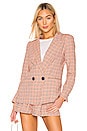 view 2 of 6 DB Blazer in Orange Shag Plaid