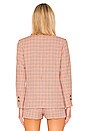 view 4 of 6 DB Blazer in Orange Shag Plaid