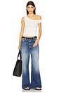 view 5 of 6 Debby Wide Leg Jeans in Deep Blue