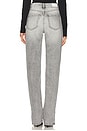 view 5 of 7 Jodie Straight Leg Jeans in Grey