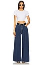 view 5 of 6 Kendall Wide Leg Jeans in Deep Blue