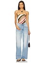 view 5 of 6 Poppy Eco Wide Leg Jeans in Cloud