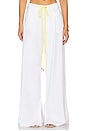view 2 of 7 Gracy Wide Leg Jogger Jeans in White