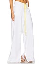 view 3 of 7 Gracy Wide Leg Jogger Jeans in White