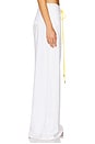 view 4 of 7 Gracy Wide Leg Jogger Jeans in White