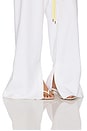 view 7 of 7 Gracy Wide Leg Jogger Jeans in White