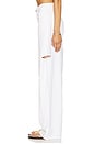 view 3 of 6 Poppy Wide Leg Jeans in White