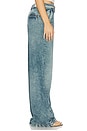view 3 of 6 Ava Wide Leg Jeans in Aged Stone