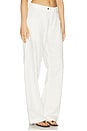 view 2 of 6 Lysa Wide Leg Jeans in White