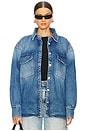 view 1 of 4 Noa Eco Overshirt in Denim Medium