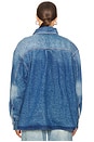 view 3 of 4 Noa Eco Overshirt in Denim Medium