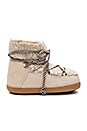 view 1 of 5 BOOTS AVEC MOUTON RETOURNÉ CURLY in Beige