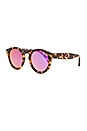 view 2 of 3 Leonard in Tortoise & Pink Mirrored