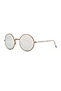 view 2 of 3 GAFAS DE SOL PORTO CERVO in Bronze & Silver Mirror