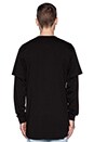 view 3 of 4 Otis Long Sleeve Tee in Black