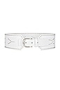 view 1 of 3 Telma Belt in White & Silver