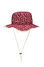 view 2 of 3 Bellary Bucket Hat in Cranberry