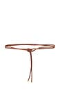 view 1 of 3 Silvia Belt in Cognac & Gold