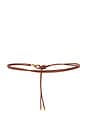 view 2 of 3 Silvia Belt in Cognac & Gold