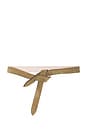 view 1 of 3 Lecce Suede Belt in Taupe