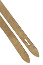 view 3 of 3 Lecce Suede Belt in Taupe
