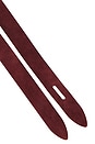 view 3 of 3 Lecce Suede Belt in Burgundy