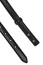 view 3 of 3 Raissa Belt in Black & Light Brass