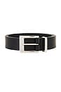 view 3 of 3 Ilirya Belt in Black & Palladium