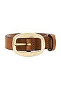 view 3 of 3 Dara Small Belt in Cognac
