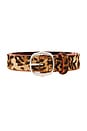 view 4 of 3 Depson Belt in Leopard & Palladium