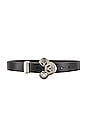 view 1 of 3 Louama Belt in Black & Silver