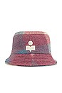 view 3 of 3 Haley Bucket Hat in Rosewood
