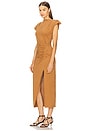 view 4 of 5 Nadela Dress in Caramel