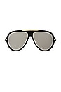 view 1 of 3 Pilot Sunglasses in Black