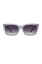 view 1 of 3 Square Sunglasses in Grey & Dark Grey