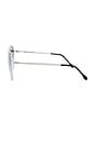view 3 of 3 Aviator Sunglasses in Palladium