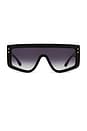 view 1 of 3 Mask Sunglasses in Black
