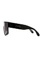 view 3 of 3 Mask Sunglasses in Black