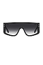 view 1 of 2 Flat Top Sunglasses in Black