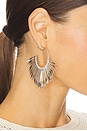 view 4 of 4 Large Hoops in Silver